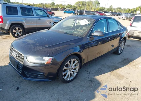 2013 Audi A4 Premium Plus from USA, damaged, VIN WAUFFAFL9DN027817